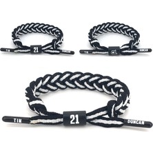 Mingjin Shop 1 No.17 Boyutu Örgülü El Halat Basketbol Yıldızı Bilezik Erkekler Için Spor Bileklik Yıldız Moda Aynı Dokuma Bilezikler Erkek Bilezik Браслеты (Yurt Dışından)