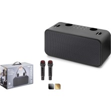 Hadron 186PRO Bluetooth Karaoke  2 Mikrofonlu Hoparlör