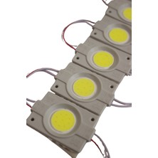 Hazar Led 12 Volt 2.4 Watt Tekli Su Geçirmez Modül Led Beyaz (10 Adet)
