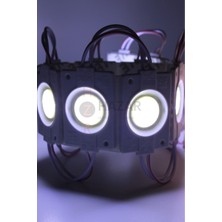 Hazar Led 12 Volt 2.4 Watt Tekli Su Geçirmez Modül Led Beyaz (10 Adet)