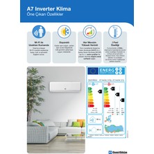 Demirdöküm A7 Inverter A++ 18.000 BTU Wifi'li Klima