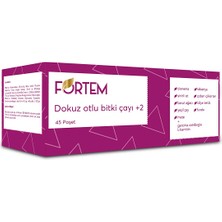 Fortem Dokuz Ot +2 Bitki Çayı 45 Adet