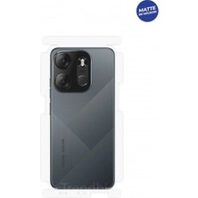 Wrapsol Tecno Spark Go 2023 Mat Arka Yan Koruyucu Hd Film
