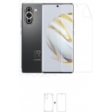 Wrapsol Huawei Nova 10 360 ° Full Body Ekran Koruyucu Kaplama Ön Arka Yan Darbe Emici Poliüretan Film
