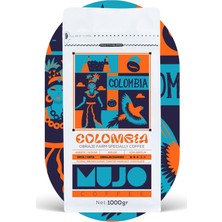 Mujo Coffee Colombia Obraje Farm Specially Coffee Çekirdek Kahve-1000gr