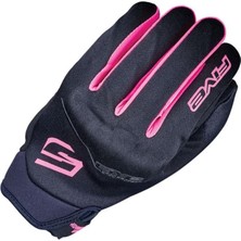 Fıve Gloves Globe Kadın Eldiven Siyah-Pembe