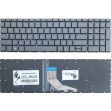 Hp Pavilion 15-DK2000, 15-EC2000 Notebook Klavye Işıklı (Füme)
