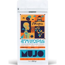 Mujo Coffee Ethiopia Yirgachefeffe Cher Cherre Çekirdek Kahve-250gr