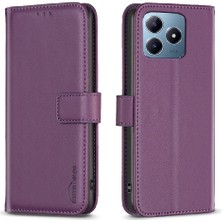 Colorful Shop Realme C63 Cüzdan Deri Çanta Iş Çok Renkli Yuvası Için Flip Case (Yurt Dışından)