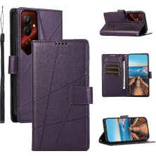 Colorful Shop Tecno Pova 4 Şok Emici Üç Kart Yuvaları Için Flip Case Darbeye (Yurt Dışından)