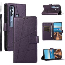 Colorful Shop Tecno Spark 7 Pro Şok Emici Darbeye Kickstand Kart Için Flip Case (Yurt Dışından)