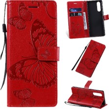 Colorful Shop Sony Xperia 5 Flip Kickstand Manyetik Kapak Pu Deri ile Flip Case (Yurt Dışından)