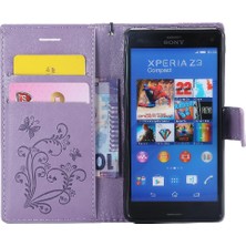 Colorful Shop Sony Xperia Z3 Mini Pu Deri Darbeye Kapak Için Flip Case Manyetik (Yurt Dışından)