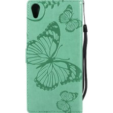 Colorful Shop Sony Xperia Xa1 Ultra Pu Deri Flip Case Kickstand Manyetik (Yurt Dışından)