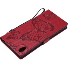 Colorful Shop Sony Xperia Xa1 Ultra Pu Deri Flip Case Kickstand Manyetik (Yurt Dışından)