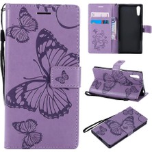 Colorful Shop Sony Xperia Xz Için Flip Case Pu Deri Flip Kickstand Manyetik Kapak (Yurt Dışından)