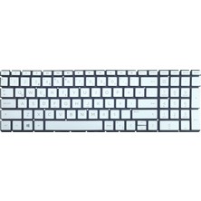 Hp Pavilion 15-CC003NT, 15-CC103NT Klavye Işıklı (Gümüş)