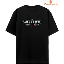 Ors Trend Witcher 3 Baskılı Oversize Tişört