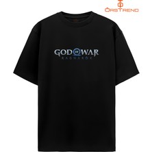 Ors Trend God Of War Ragnarök Baskılı Oversize Tişört