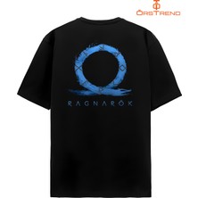 Ors Trend God Of War Ragnarök Baskılı Oversize Tişört