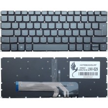 Part Master Lenovo Yoga C740-14IML Type 81TC Notebook Klavye Işıklı -Füme-