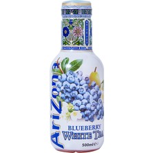 Arizona White Tea Bluberry Meyve Aromalı Içecek 500 ml