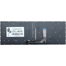 Msı MS-16R3, MS-16Q5 Notebook Klavye Işıklı -Kırmızı-