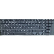 Toshiba Satellite C50-A-114, C55-A-12Z, C55-A-1JX Klavye (Siyah)