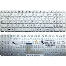 Part Master Toshiba Satellite L50-B-1K5, L50-B-1MV Notebook Klavye Beyaz