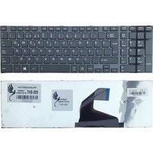 Part Master Toshiba Satellite C55-A-17D, C75-A-10U, L50-A-11R Klavye (Siyah)