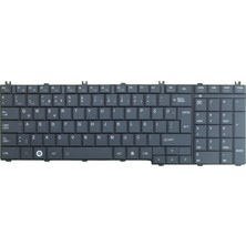 Toshiba Satellite L750-16L, C670D-10F, C660-1C3 Klavye (Siyah)