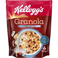 Kellogg's Karışık Meyveli Granola 250 Gr,%45 Yulaf Içerir,lif Kaynağı,%20 Kurutulmuş Meyve