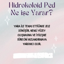 Cansın Jel Yara Bandı Su Toplayan Ayak Için Iyileştirici Özel Bant(10'lu Paket)