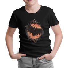 Lord T-Shirt Cadılar Bayramı - Vampir Siyah Çocuk Tshirt