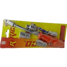 Rico Lokma Tutucu 3/8 Adaptör 6 Köşe Set 007-RC3803