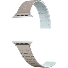 Teleplus Apple Watch Se 2022 40MM Çizgi Desenli Mıknatıslı Kordon KRD111