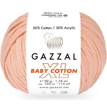 Gazzal Baby Cotton Xl El Örgü İpi Gün Batımı 3412