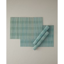 English Home Sonnie Bambu 4'lü Amerikan Servis Mint