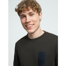 Loft Haki Yeşili Erkek Sweatshirt LF 2034185