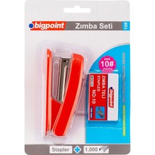 Bigpoint Zımba Makinesi Seti No:10 Kırmızı