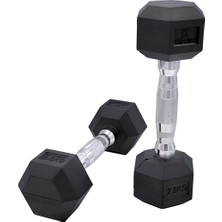 Rebuwo Kauçuk Altıgen Dambıl Hex Dumbbell  1 Adet