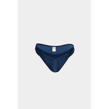 Açelya Okcu Premium Dokulu Biye Detaylı Rhea Fit Kadın Bikini Altı