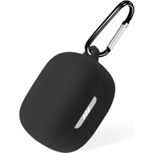 Microsonic Anker Soundcore P20I Kılıf Askılı Mat Silikon Siyah