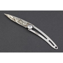 Deejo 15G, Pocket Knife, Titanium, Van Life, DEE103