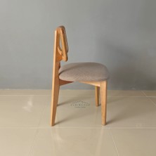 Kleinhaus Furniture Roma Ahşap Sandalye (Değiştirilebilir Kumaş)