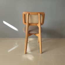Kleinhaus Furniture Roma Ahşap Sandalye (Değiştirilebilir Kumaş)