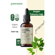 Green Label Isırgan Tohumu Yağı Soğuk Sıkım %100 Doğal Ve Saf 20ml