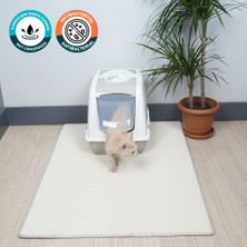 Eva Türkiye 100x110 cm Kedi Tuvaleti Önü Paspası Kedi Kumu Paspası