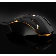 Everest Grup Oyun Mouse Kablolu USB Optik Oyuncu Mause Ergonomik LED Işıklı Gaming