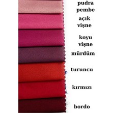 MebelPord Curtain Blackout Karartma 1/2 Pileli Fonluk  Mürdüm Renk